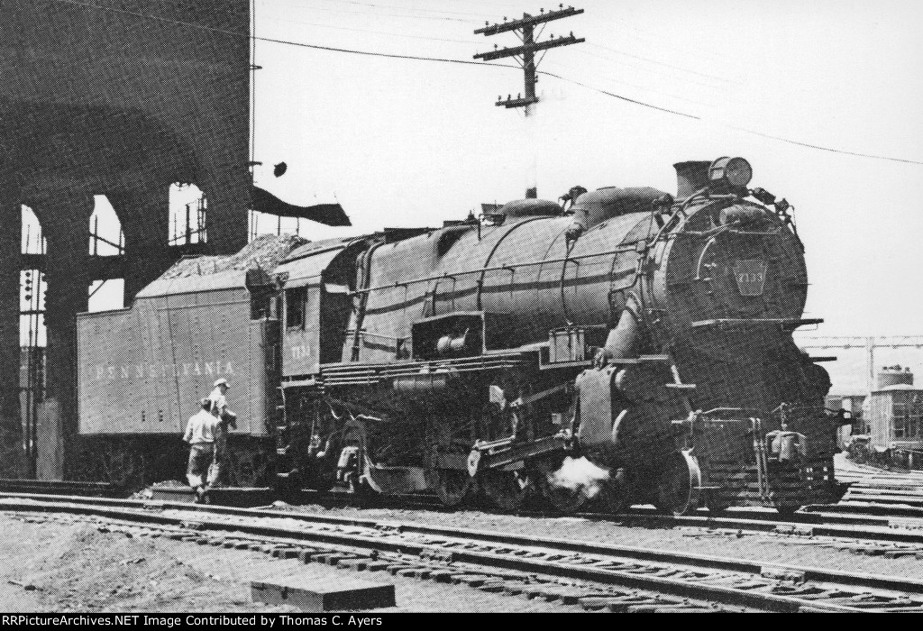 PRR 7133, K-4S, 1955